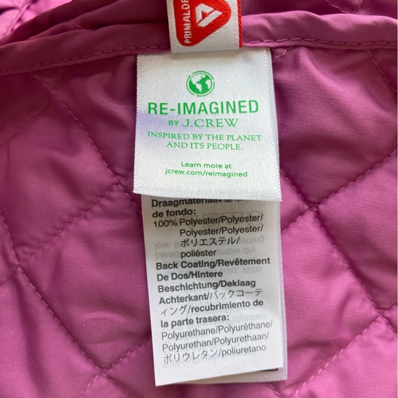 J. Crew PACKABLE FIELD JACKET IN DUSTY PEONY - Picture 6 of 11